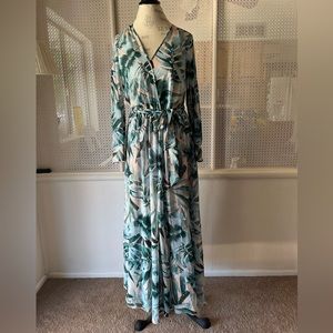 Kate & Lily Floral Tropical Summer Dress